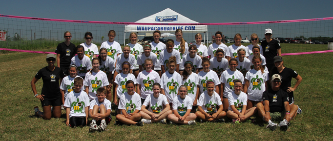 Waupaca Boatride Volleyball Tournament - M2 Clinic 2011
