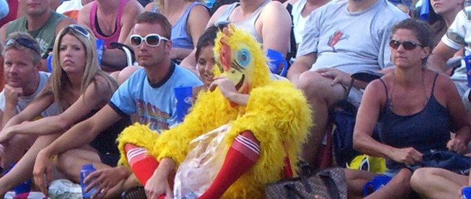 Waupaca Boatride Volleyball Tournament - Plastic Chicken