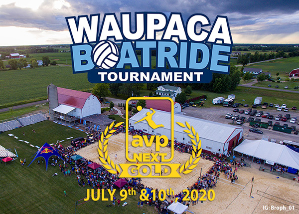 Waupaca Boatride - 2020 AVP Gold Next