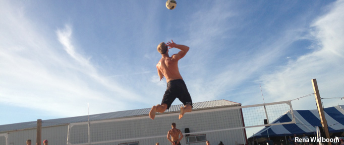 Waupaca Boatride Volleyball Tournament - Bomgren Jump Serve 2013