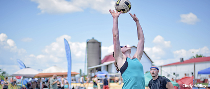 Waupaca Boatride Volleyball Tournament - Coed Grass Doubles 2017