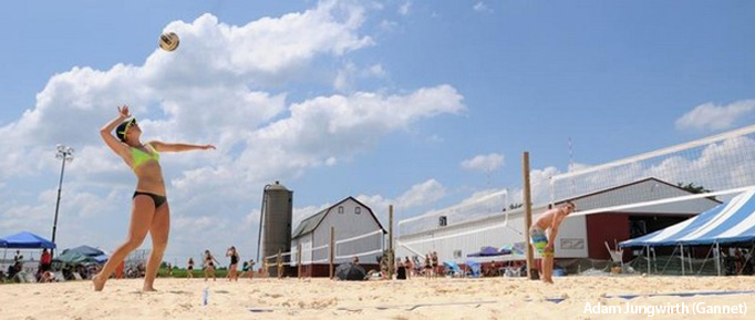 Waupaca Boatride Volleyball Tournament - Coed Sand Doubles 2013