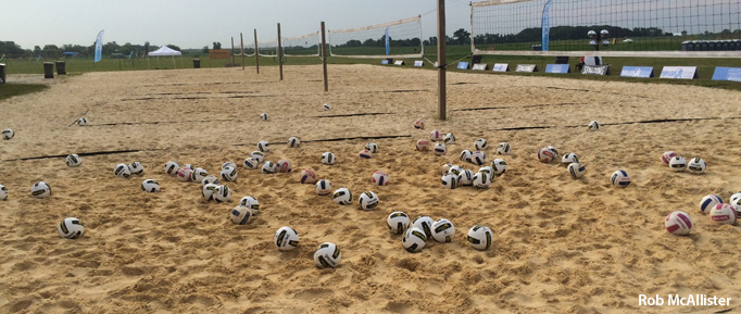 Waupaca Boatride Volleyball Tournament - Juniors Clinic