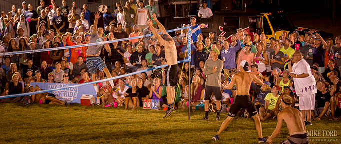 Waupaca Boatride Volleyball Tournament - Men's Open Match 2016